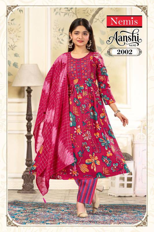 Nemis aanshi vol 2 Kurti wholesale online